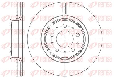 679510 REMSA Тормозной диск
