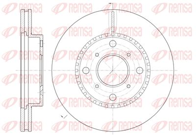 680410 REMSA Тормозной диск