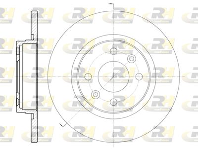 680900 ROADHOUSE Тормозной диск