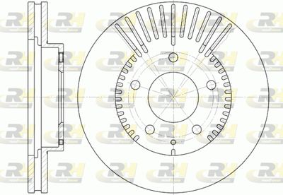 684010 ROADHOUSE Тормозной диск