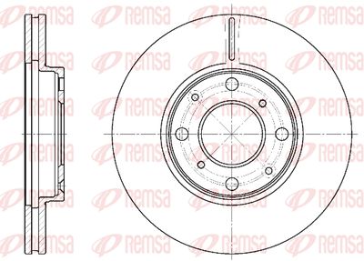 684410 REMSA Тормозной диск