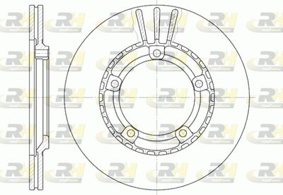 687010 ROADHOUSE Тормозной диск