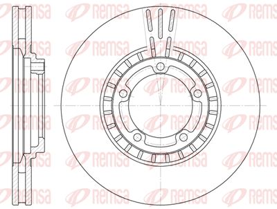 688410 REMSA Тормозной диск