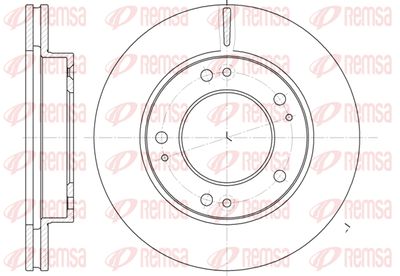 689310 REMSA Тормозной диск