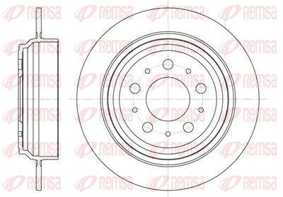 692400 REMSA Тормозной диск