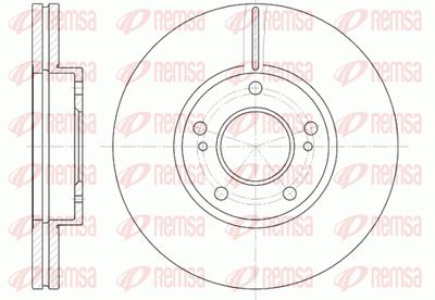 693710 REMSA Тормозной диск