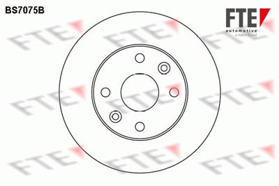 BS7075B FTE Тормозной диск