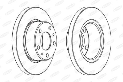 BCR194A BERAL Тормозной диск