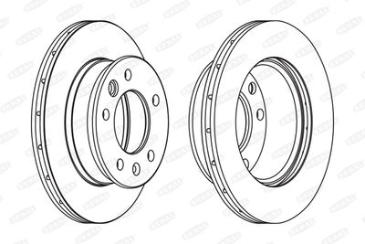 BCR228A BERAL Тормозной диск