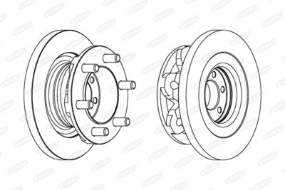 BCR313A BERAL Тормозной диск