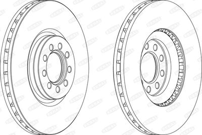 BCR317A BERAL Тормозной диск