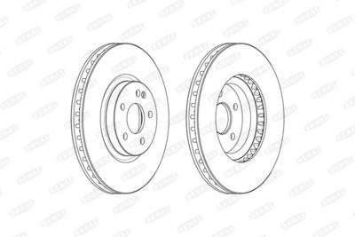 BCR379A BERAL Тормозной диск