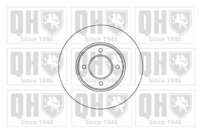 BDC1018 QUINTON HAZELL Тормозной диск