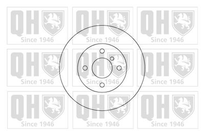 BDC3126 QUINTON HAZELL Тормозной диск