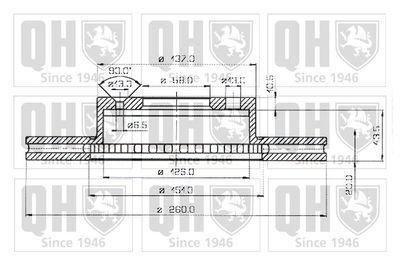 BDC3180 QUINTON HAZELL Тормозной диск