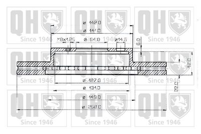 BDC3704 QUINTON HAZELL Тормозной диск