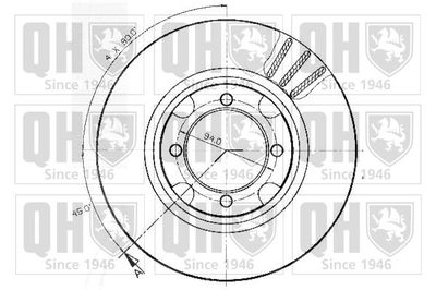 BDC3733 QUINTON HAZELL Тормозной диск