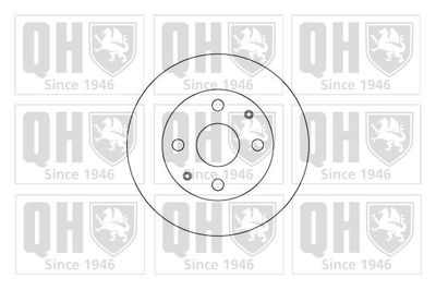 BDC4593 QUINTON HAZELL Тормозной диск