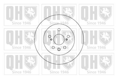 BDC4624 QUINTON HAZELL Тормозной диск