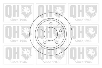 BDC4874 QUINTON HAZELL Тормозной диск