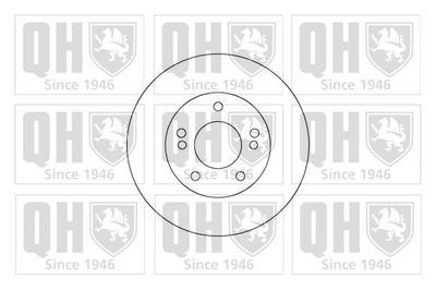 BDC4890 QUINTON HAZELL Тормозной диск