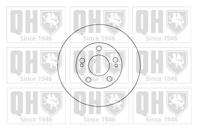 BDC4981 QUINTON HAZELL Тормозной диск