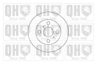 BDC5076 QUINTON HAZELL Тормозной диск