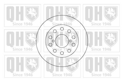 BDC5077 QUINTON HAZELL Тормозной диск