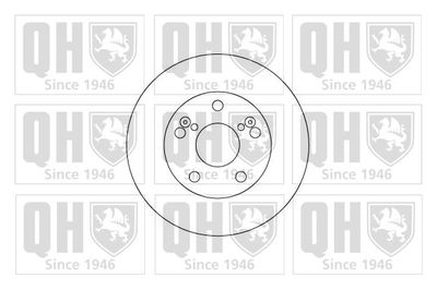 BDC5093 QUINTON HAZELL Тормозной диск