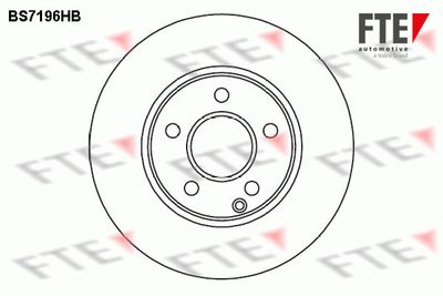 BS7196HB FTE Тормозной диск