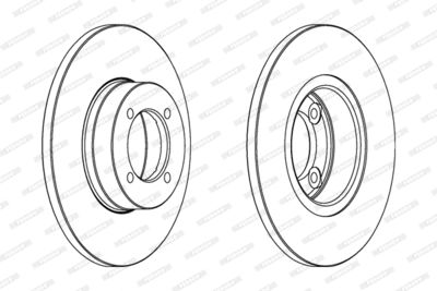 DDF541 FERODO Тормозной диск