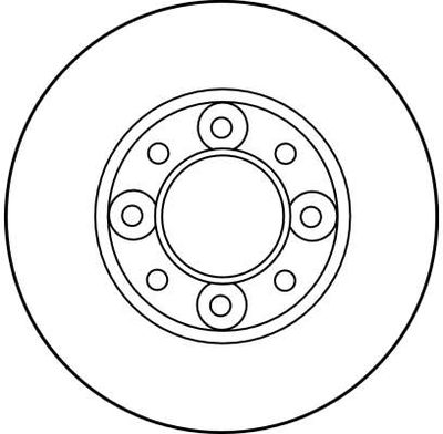 DF1301 TRW Тормозной диск