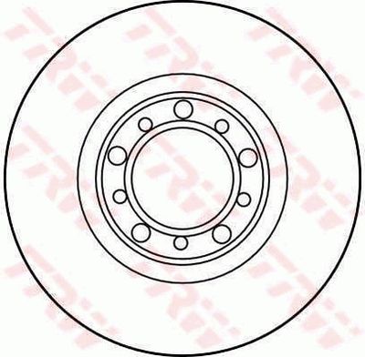 DF1545 TRW Тормозной диск