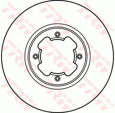 DF1999 TRW Тормозной диск