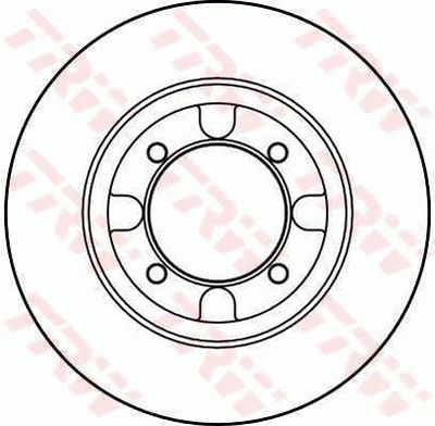 DF2026 TRW Тормозной диск