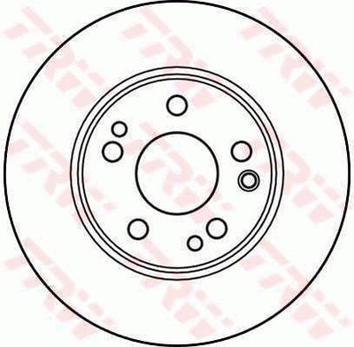 DF2608 TRW Тормозной диск