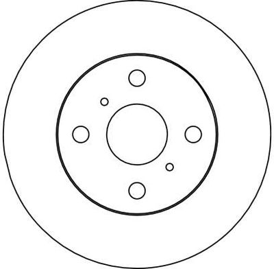 DF4014 TRW Тормозной диск
