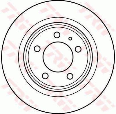 DF4136 TRW Тормозной диск