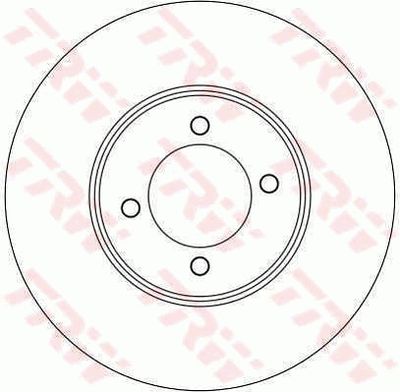 DF4139 TRW Тормозной диск