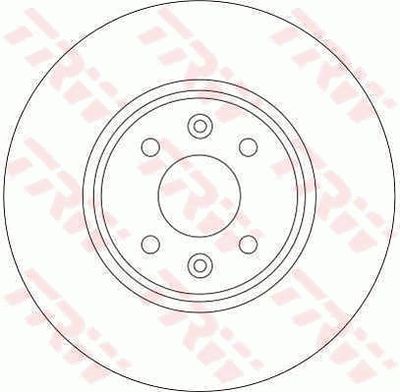DF4255 TRW Тормозной диск