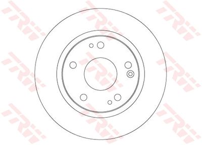 DF6704 TRW Тормозной диск