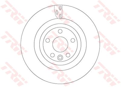 DF6706S TRW Тормозной диск