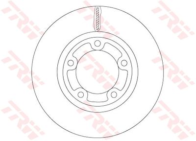 DF6712 TRW Тормозной диск