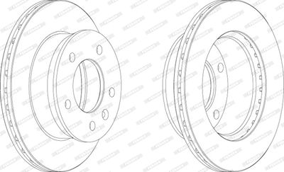 FCR153A FERODO Тормозной диск