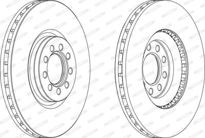 FCR317A FERODO Тормозной диск