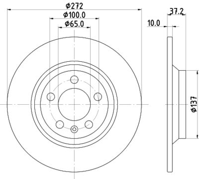 PCD20002 DON Тормозной диск