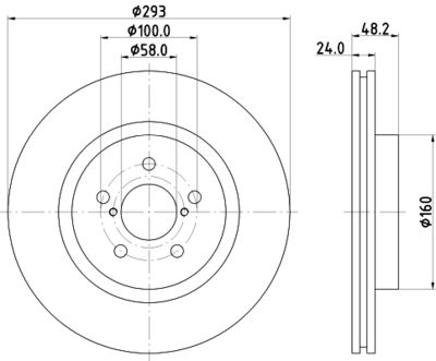 PCD22002 DON Тормозной диск