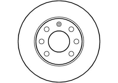 NBD004 NATIONAL Тормозной диск