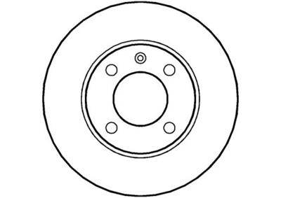NBD035 NATIONAL Тормозной диск