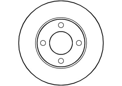 NBD036 NATIONAL Тормозной диск